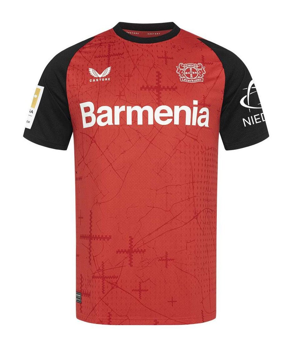 2024 2025 Bayer 04 Leverkusen Home Kit Player Version Retro Futbol Kits